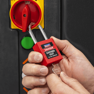 Sealey EV11 Safety Lockout Padlock - EV11 - Sealey Tools UK - Trade Counter Direct