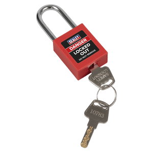 Sealey EV11 Safety Lockout Padlock - EV11 - Sealey Tools UK - Trade Counter Direct