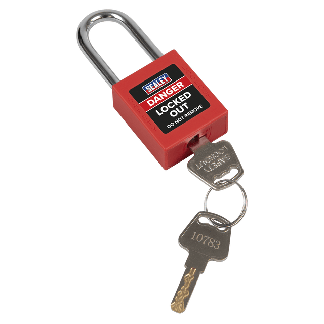 Sealey EV11 Safety Lockout Padlock - EV11 - Sealey Tools UK - Trade Counter Direct