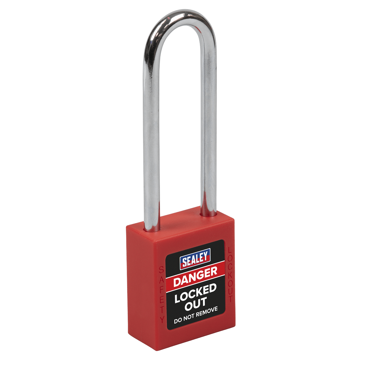 Sealey EV12 Long Shackle Safety Lockout Padlock - EV12 - Sealey Tools UK - Trade Counter Direct