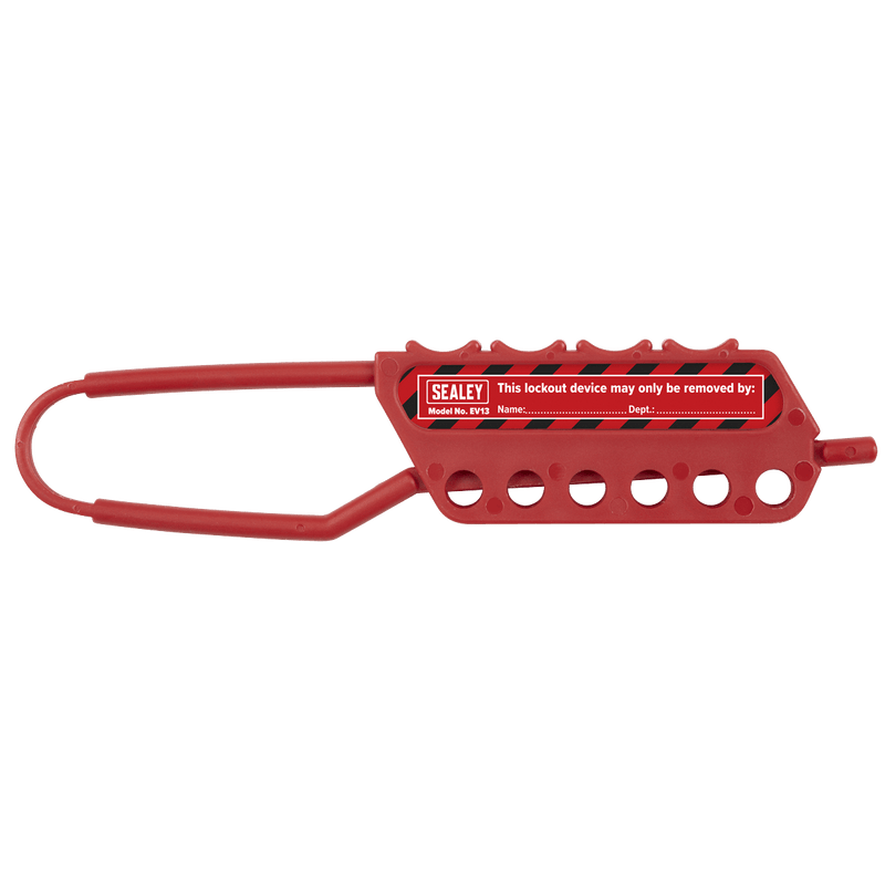 Sealey EV13 Insulation Safety Lockout Hasp - EV13 - Sealey Tools UK - Trade Counter Direct