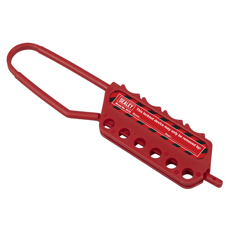 Sealey EV13 Insulation Safety Lockout Hasp - EV13 - Sealey Tools UK - Trade Counter Direct