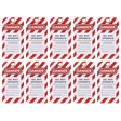 Sealey EV17 Lockout Safety Tag 10pc - EV17 - Sealey Tools UK - Trade Counter Direct
