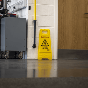Sealey EV19 EV/Hybrid Floor Warning Signs - Pack of 2 - EV19 - Sealey Tools UK - Trade Counter Direct