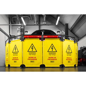 Sealey EV20 Folding Safety Barrier for Hybrid/Electric Vehicles - EV20 - Sealey Tools UK - Trade Counter Direct