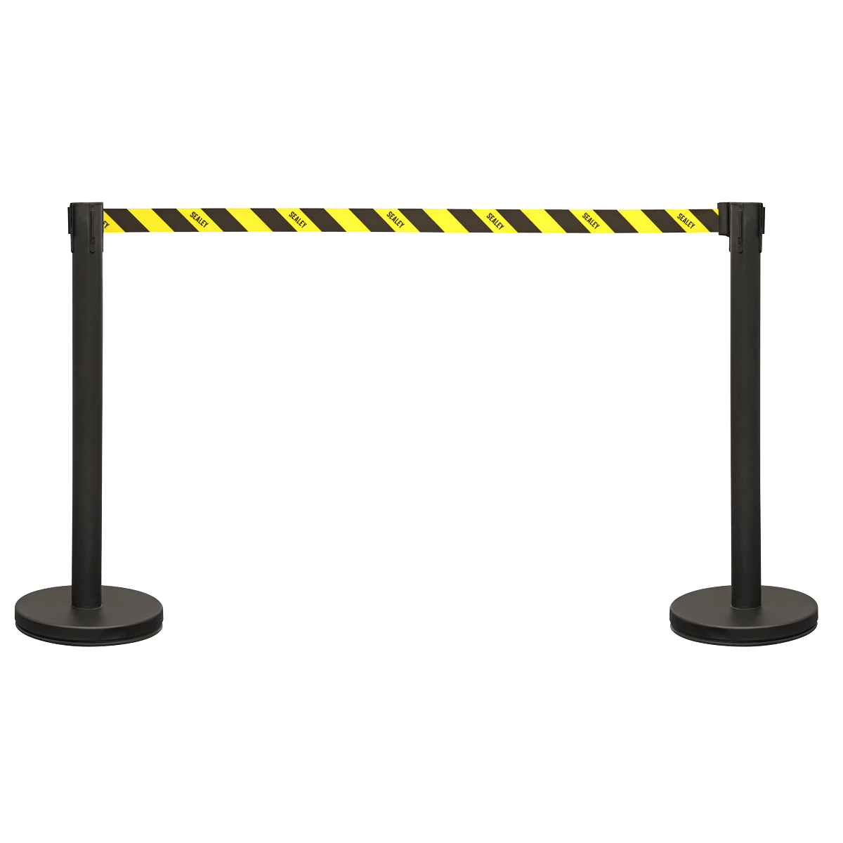 Sealey EV23 Retractable Safety Belt Barrier Post - Set of 2 - EV23 - Sealey Tools UK - Trade Counter Direct