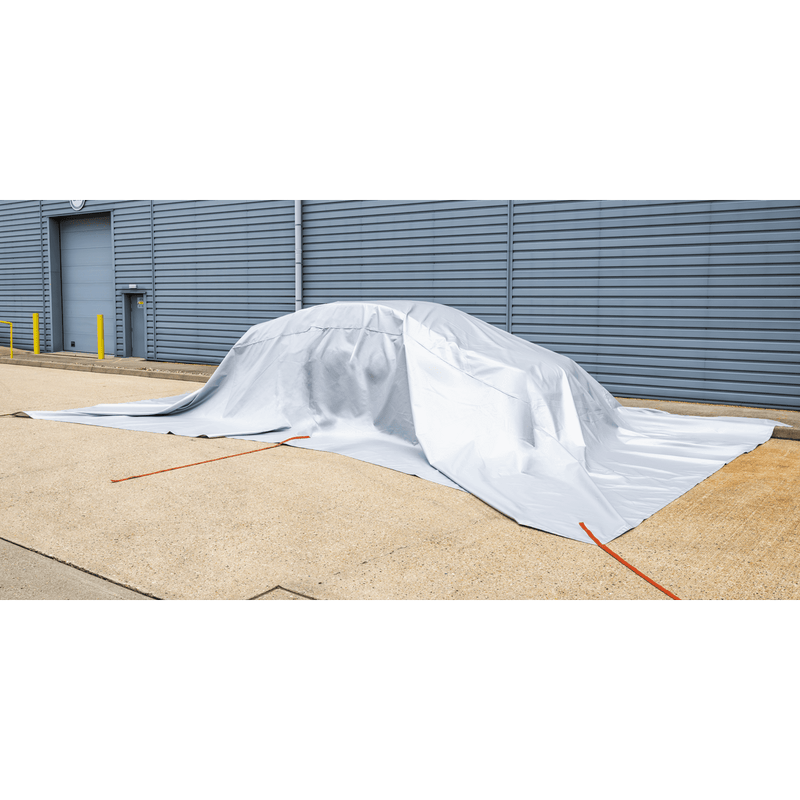 Sealey EV500 Vehicle Fire Safety Blanket - Silicone Coated 6 x 8m - EV500 - Sealey Tools UK - Trade Counter Direct