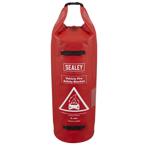 Sealey EV500 Vehicle Fire Safety Blanket - Silicone Coated 6 x 8m - EV500 - Sealey Tools UK - Trade Counter Direct