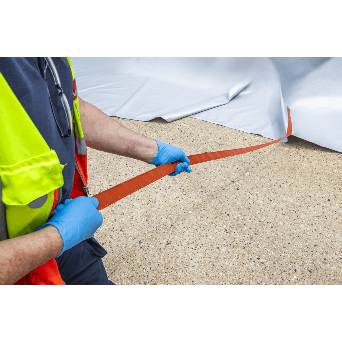 Sealey EV500 Vehicle Fire Safety Blanket - Silicone Coated 6 x 8m - EV500 - Sealey Tools UK - Trade Counter Direct