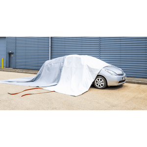 Sealey EV500 Vehicle Fire Safety Blanket - Silicone Coated 6 x 8m - EV500 - Sealey Tools UK - Trade Counter Direct