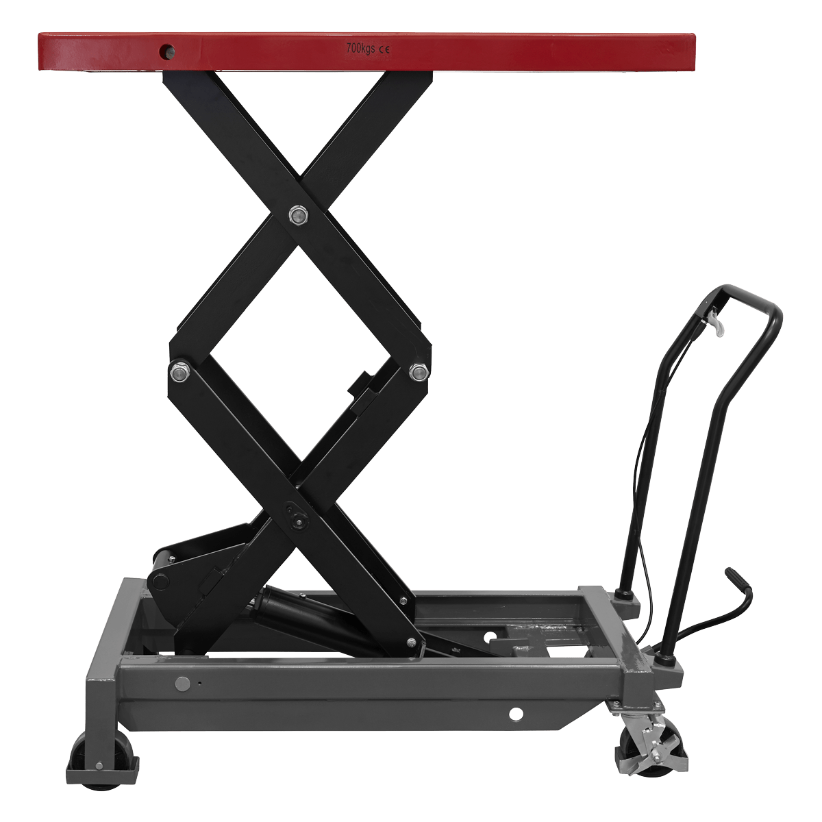 Sealey EVBT700 High Lift EV Battery Lift/Hydraulic Platform Truck 700kg Capacity - EVBT700 - Sealey Tools UK - Trade Counter Direct