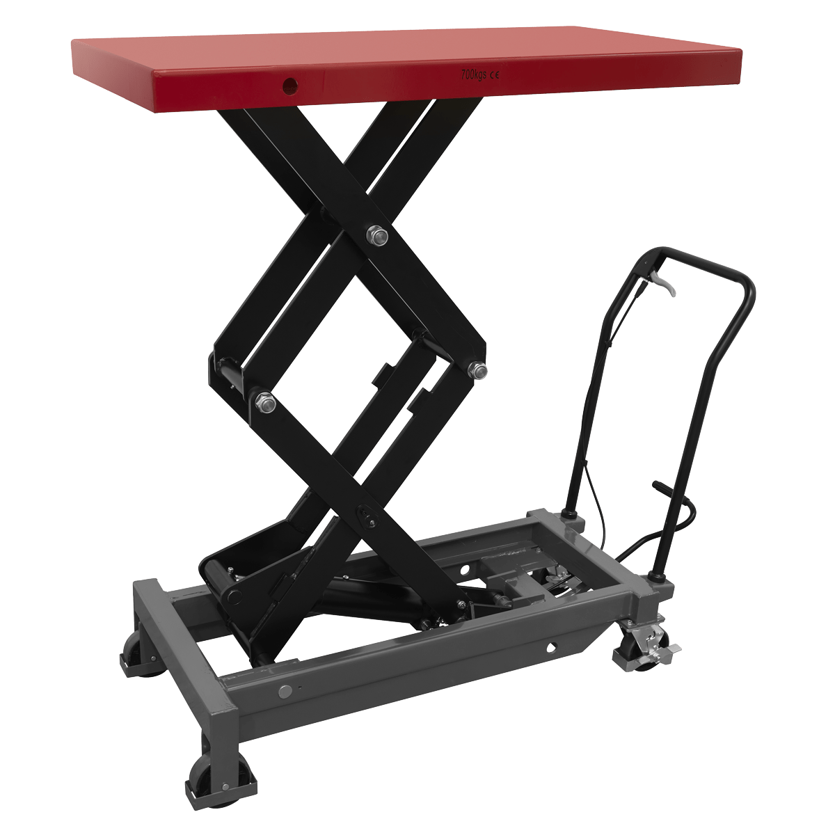Sealey EVBT700 High Lift EV Battery Lift/Hydraulic Platform Truck 700kg Capacity - EVBT700 - Sealey Tools UK - Trade Counter Direct