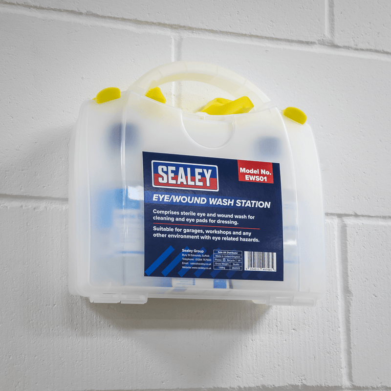 Sealey EWS01 Eye/Wound Wash Station - EWS01 - Sealey Tools UK - Trade Counter Direct