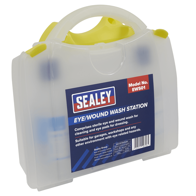 Sealey EWS01 Eye/Wound Wash Station - EWS01 - Sealey Tools UK - Trade Counter Direct
