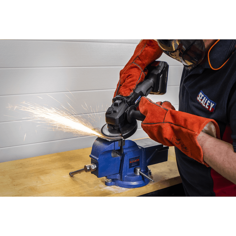 Sealey FD10040E 100mm Aluminium Oxide Flap Disc 40Grit 16mm Bore - FD10040E - Sealey Tools UK - Trade Counter Direct