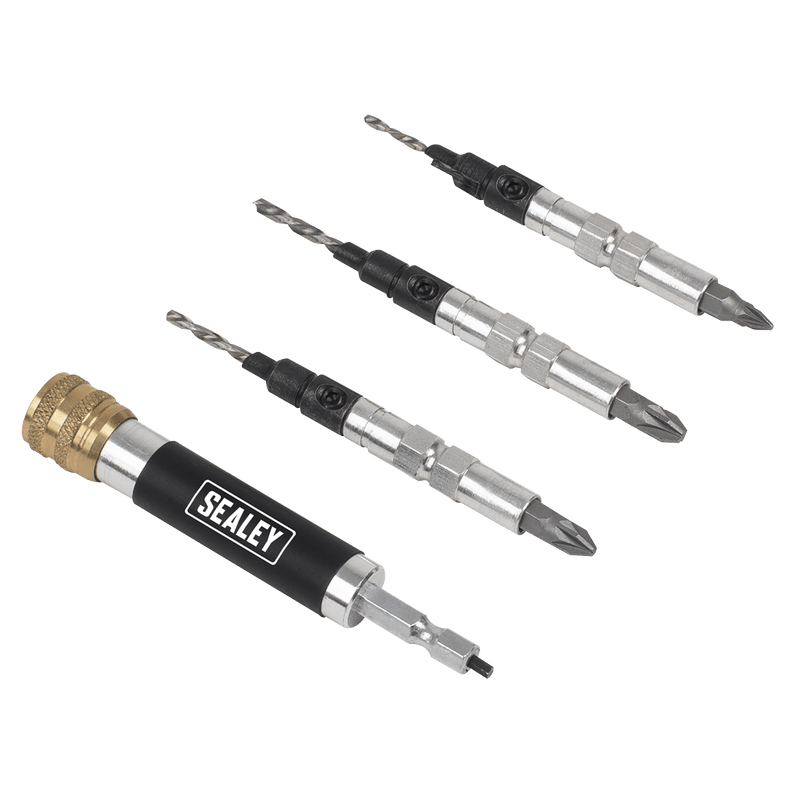 Sealey FDS4 Flip-Over Drill/Driver Set 4pc - FDS4 - Sealey Tools UK - Trade Counter Direct