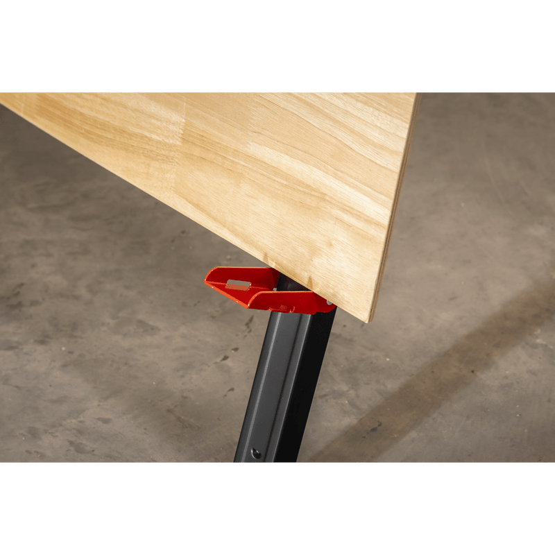 Sealey FDT52 Adjustable Sawhorse Set 2pc - FDT52 - Sealey Tools UK - Trade Counter Direct