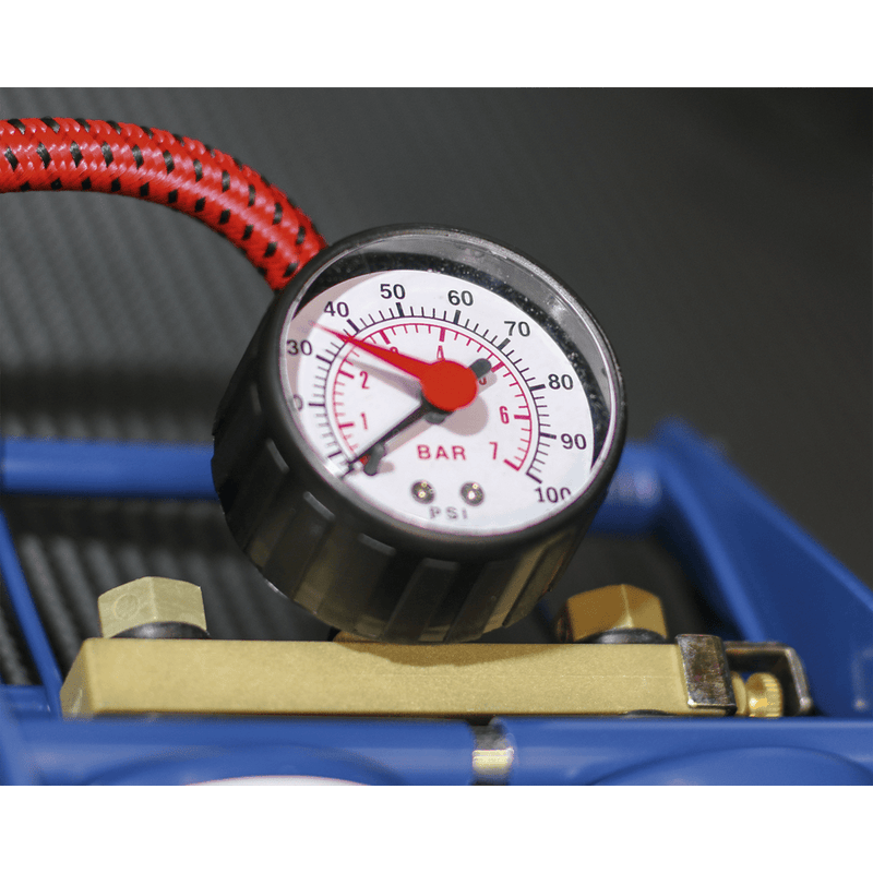 Sealey FP2 Twin Barrel Foot Pump - FP2 - Sealey Tools UK - Trade Counter Direct