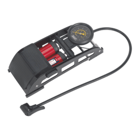 Sealey FP6 Foot Pump Twin Barrel - FP6 - Sealey Tools UK - Trade Counter Direct