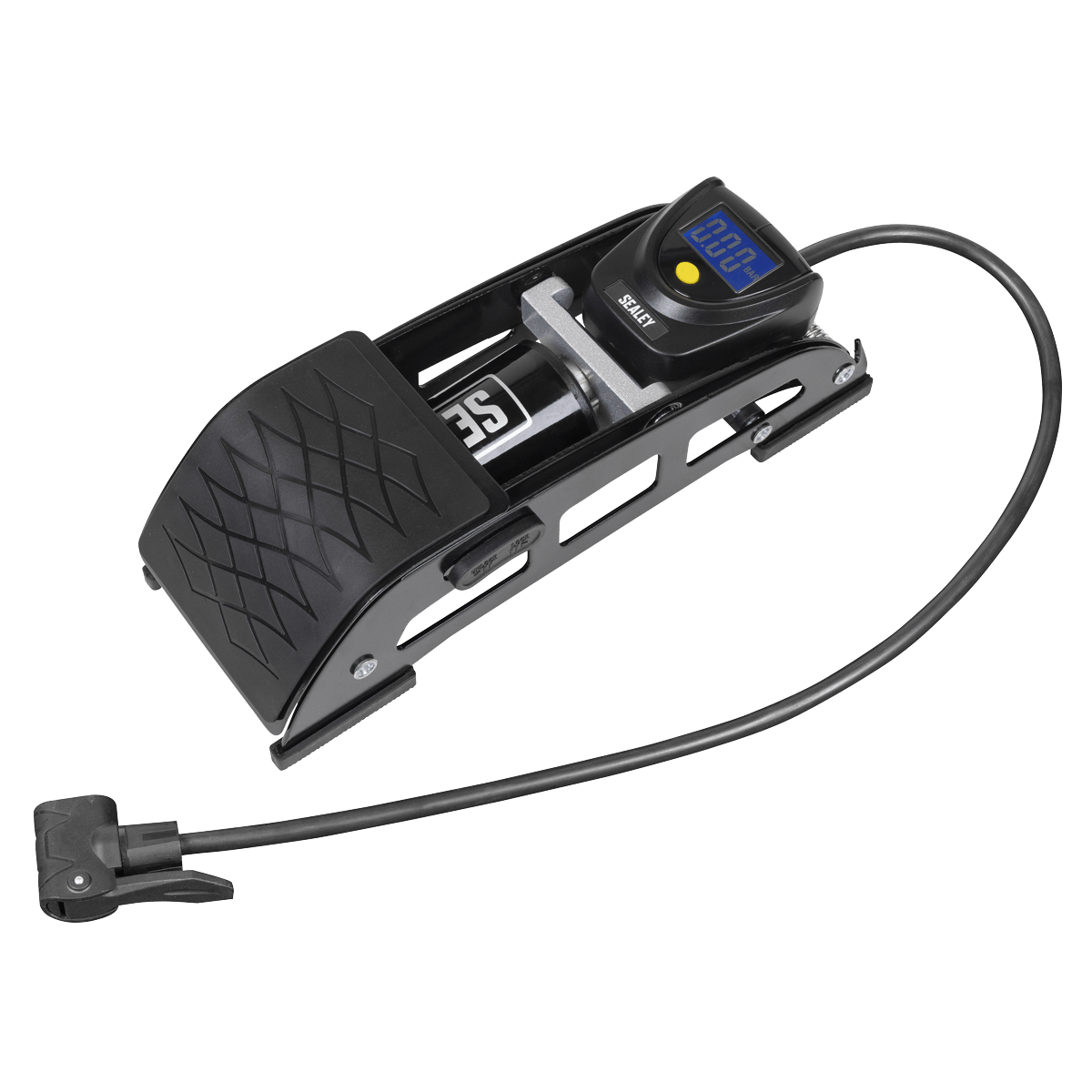 Sealey FP8D Single Barrel Digital Foot Pump - FP8D - Sealey Tools UK - Trade Counter Direct