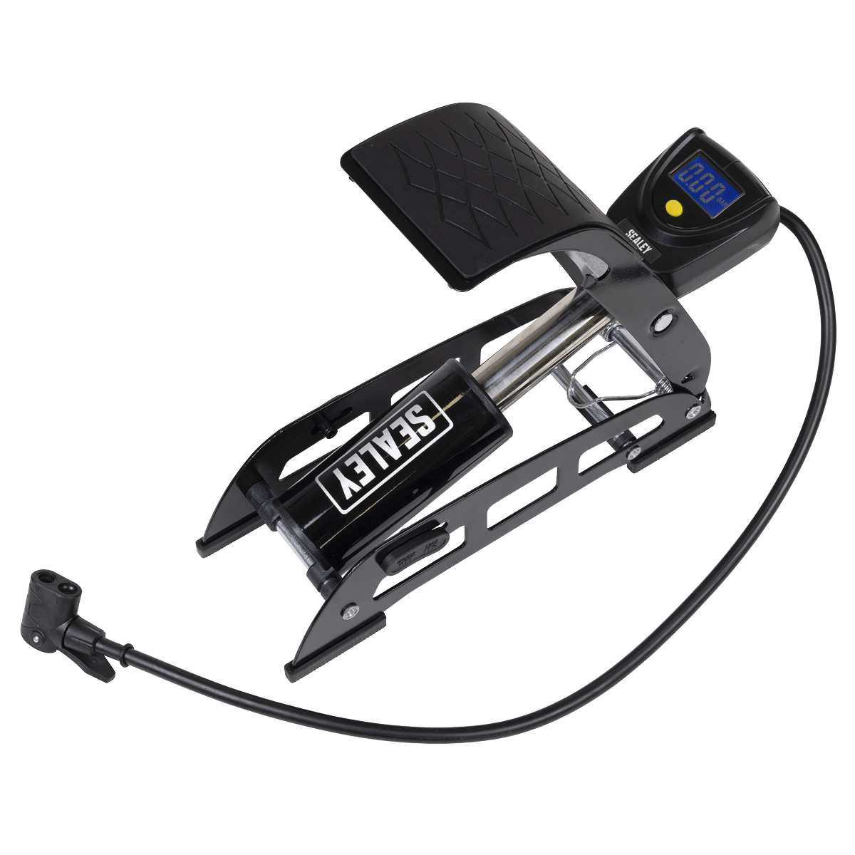 Sealey FP8D Single Barrel Digital Foot Pump - FP8D - Sealey Tools UK - Trade Counter Direct