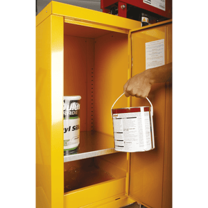 Sealey FSC04 Hazardous Substance Cabinet 460 x 460 x 900mm - FSC04 - Sealey Tools UK - Trade Counter Direct