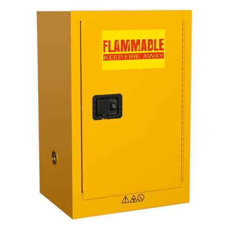 Sealey FSC07 Flammables Storage Cabinet 585 x 455 x 890mm - FSC07 - Sealey Tools UK - Trade Counter Direct
