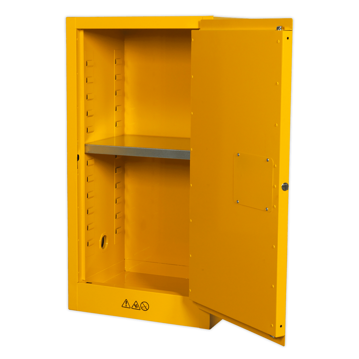 Sealey FSC08 Flammables Storage Cabinet 585 x 460 x 1120mm - FSC08 - Sealey Tools UK - Trade Counter Direct