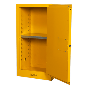 Sealey FSC08 Flammables Storage Cabinet 585 x 460 x 1120mm - FSC08 - Sealey Tools UK - Trade Counter Direct