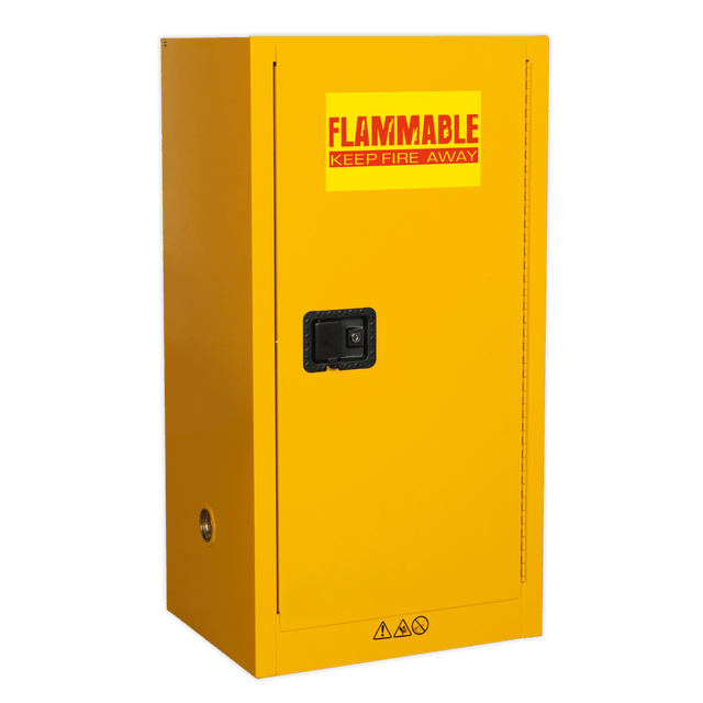 Sealey FSC08 Flammables Storage Cabinet 585 x 460 x 1120mm - FSC08 - Sealey Tools UK - Trade Counter Direct