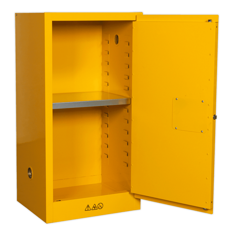 Sealey FSC08 Flammables Storage Cabinet 585 x 460 x 1120mm - FSC08 - Sealey Tools UK - Trade Counter Direct