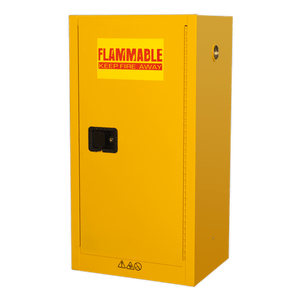 Sealey FSC08 Flammables Storage Cabinet 585 x 460 x 1120mm - FSC08 - Sealey Tools UK - Trade Counter Direct