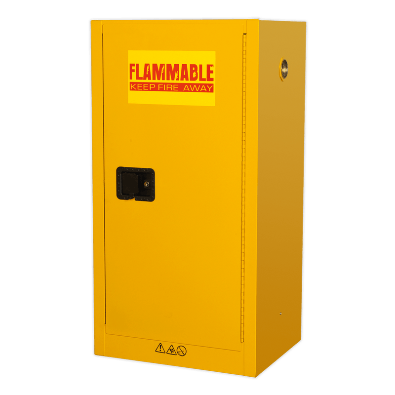 Sealey FSC08 Flammables Storage Cabinet 585 x 460 x 1120mm - FSC08 - Sealey Tools UK - Trade Counter Direct