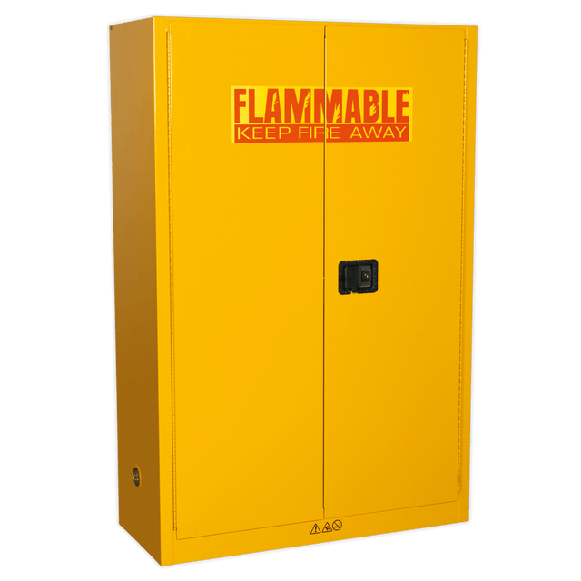 Sealey FSC10 Flammables Storage Cabinet 1095 x 460 x 1655mm - FSC10 - Sealey Tools UK - Trade Counter Direct