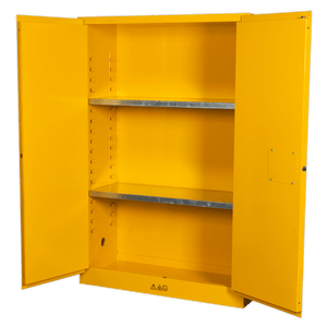 Sealey FSC10 Flammables Storage Cabinet 1095 x 460 x 1655mm - FSC10 - Sealey Tools UK - Trade Counter Direct