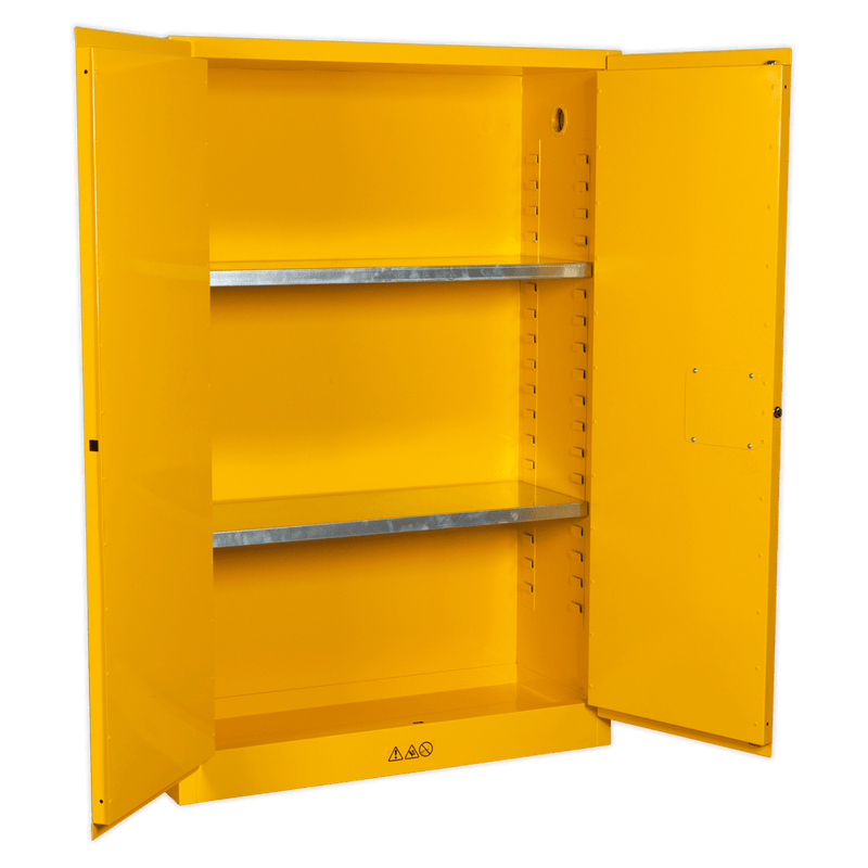 Sealey FSC10 Flammables Storage Cabinet 1095 x 460 x 1655mm - FSC10 - Sealey Tools UK - Trade Counter Direct