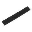 Sealey FT3EBF Polypropylene Floor Tile Edge 400 x 60mm, Black Female - Pack of 6 - FT3EBF - Sealey Tools UK - Trade Counter Direct