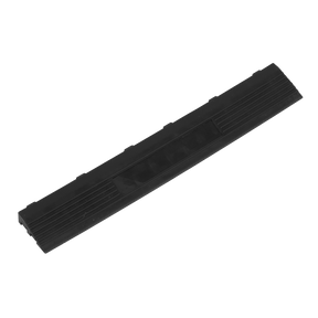 Sealey FT3EBF Polypropylene Floor Tile Edge 400 x 60mm, Black Female - Pack of 6 - FT3EBF - Sealey Tools UK - Trade Counter Direct