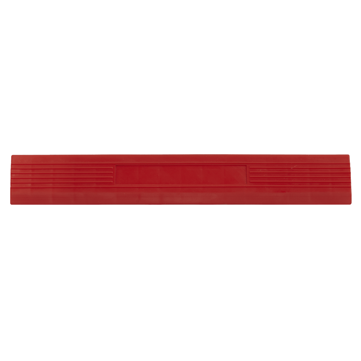 Sealey FT3ERM Polypropylene Floor Tile Edge 400 x 60mm, Red Male - Pack of 6 - FT3ERM - Sealey Tools UK - Trade Counter Direct