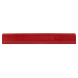 Sealey FT3ERM Polypropylene Floor Tile Edge 400 x 60mm, Red Male - Pack of 6 - FT3ERM - Sealey Tools UK - Trade Counter Direct