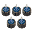 Sealey FW4030405 Flap Wheel Ø40 x 30mm 40Grit Ø6mm Shaft - Pack of 5 - FW4030405 - Sealey Tools UK - Trade Counter Direct