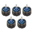 Sealey FW4030805 Flap Wheel Ø40 x 30mm 80Grit Ø6mm Shaft - Pack of 5 - FW4030805 - Sealey Tools UK - Trade Counter Direct