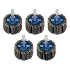 Sealey FW4030805 Flap Wheel Ø40 x 30mm 80Grit Ø6mm Shaft - Pack of 5 - FW4030805 - Sealey Tools UK - Trade Counter Direct