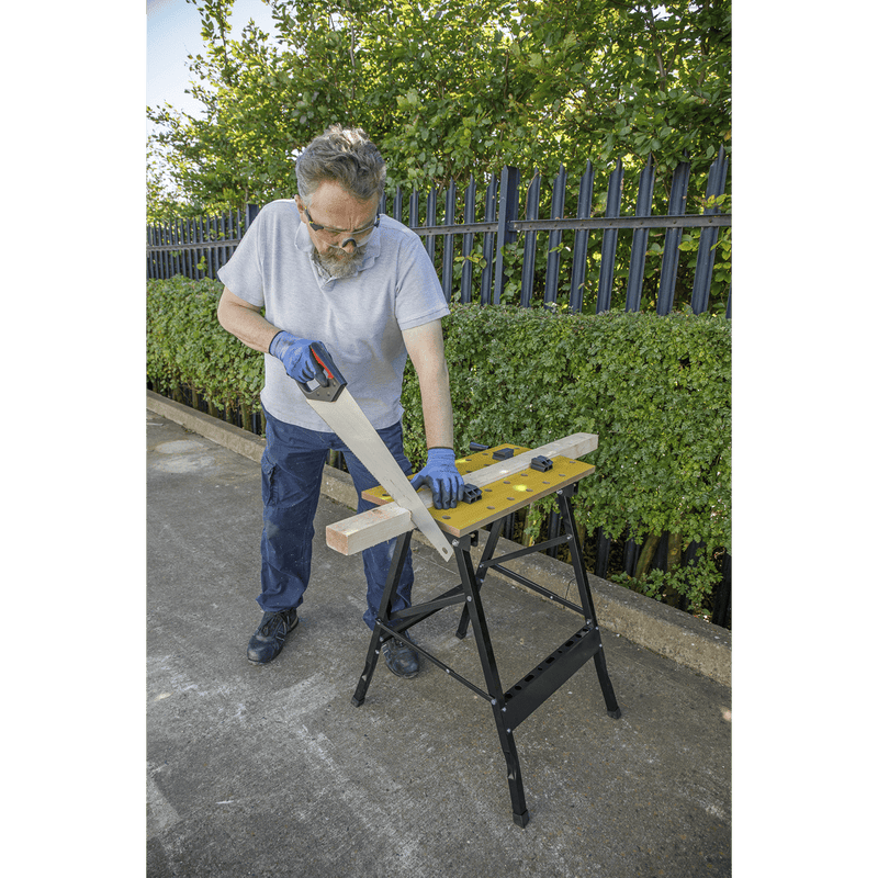 Sealey FWB1 Folding Workbench 235mm Capacity - FWB1 - Sealey Tools UK - Trade Counter Direct