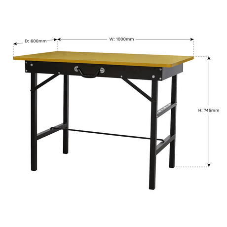 Sealey FWB1000 Portable Folding Workbench - FWB1000 - Sealey Tools UK - Trade Counter Direct
