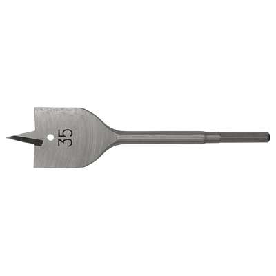 Sealey FWB35 Worksafe® Flat Wood Drill Bit 35mm x 152mm - FWB35 - Sealey Tools UK - Trade Counter Direct