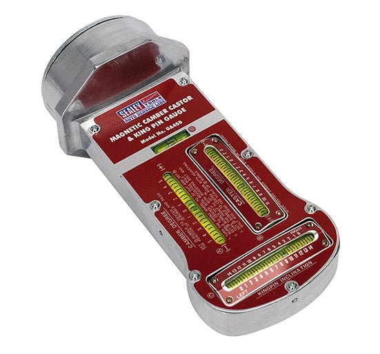 Sealey GA450 Magnetic Camber Castor & Kingpin Gauge - Steering, Hub & Suspension - SLY-14430 - Sealey Tools UK - Trade Counter Direct