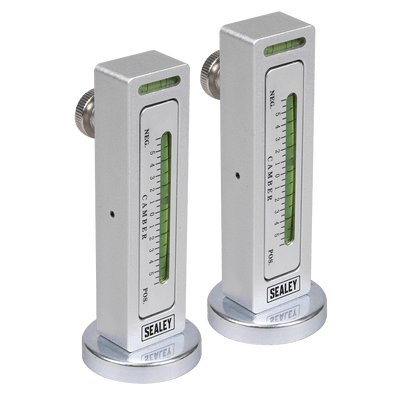 Sealey GA47 Magnetic Camber/Castor Gauge 2pc - GA47 - Sealey Tools UK - Trade Counter Direct
