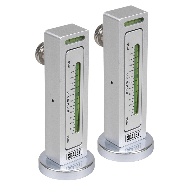 Sealey GA47 Magnetic Camber/Castor Gauge 2pc - GA47 - Sealey Tools UK - Trade Counter Direct
