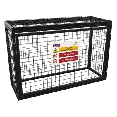 Sealey GCSC419 Safety Cage - 4 x 19kg Gas Cylinders - GCSC419 - Sealey Tools UK - Trade Counter Direct